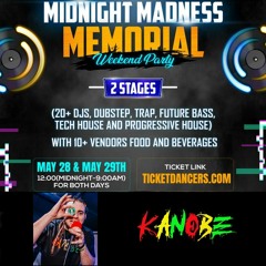 MIDNIGHT MADNESS 2023 HOUSE SET (LIVE) DJ KANOBE