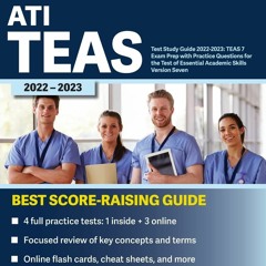 E-book download ATI TEAS Test Study Guide 2022-2023: TEAS 7 Exam Prep with