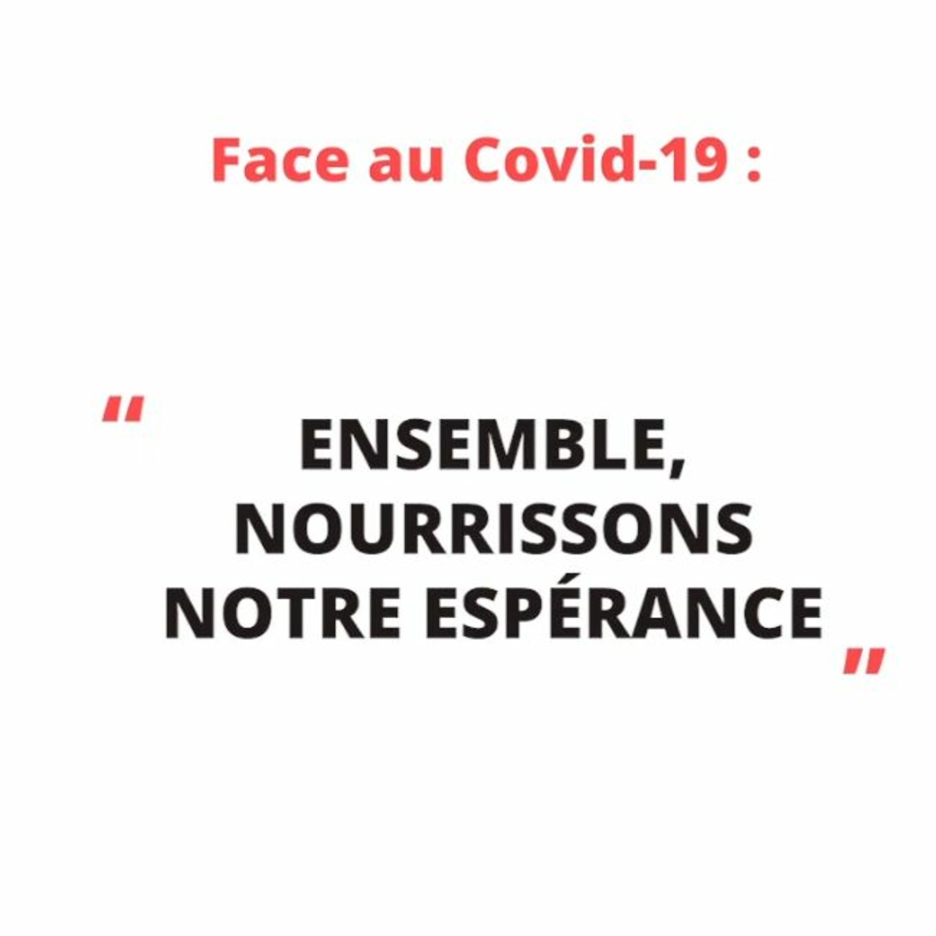 Covid-19 - Vidéo de Mgr James, ce samedi 14 mars 2020 (22H)
