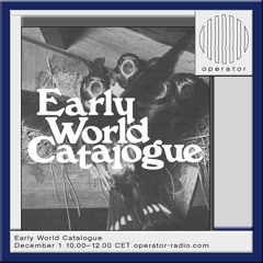 Early World Catalogue - 1st December 2023