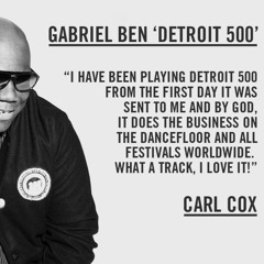Detroit 500 (Clip from Carl Cox Global 573) (Free Download)