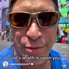 God's Wrath Is Upon You (At Disneyland)