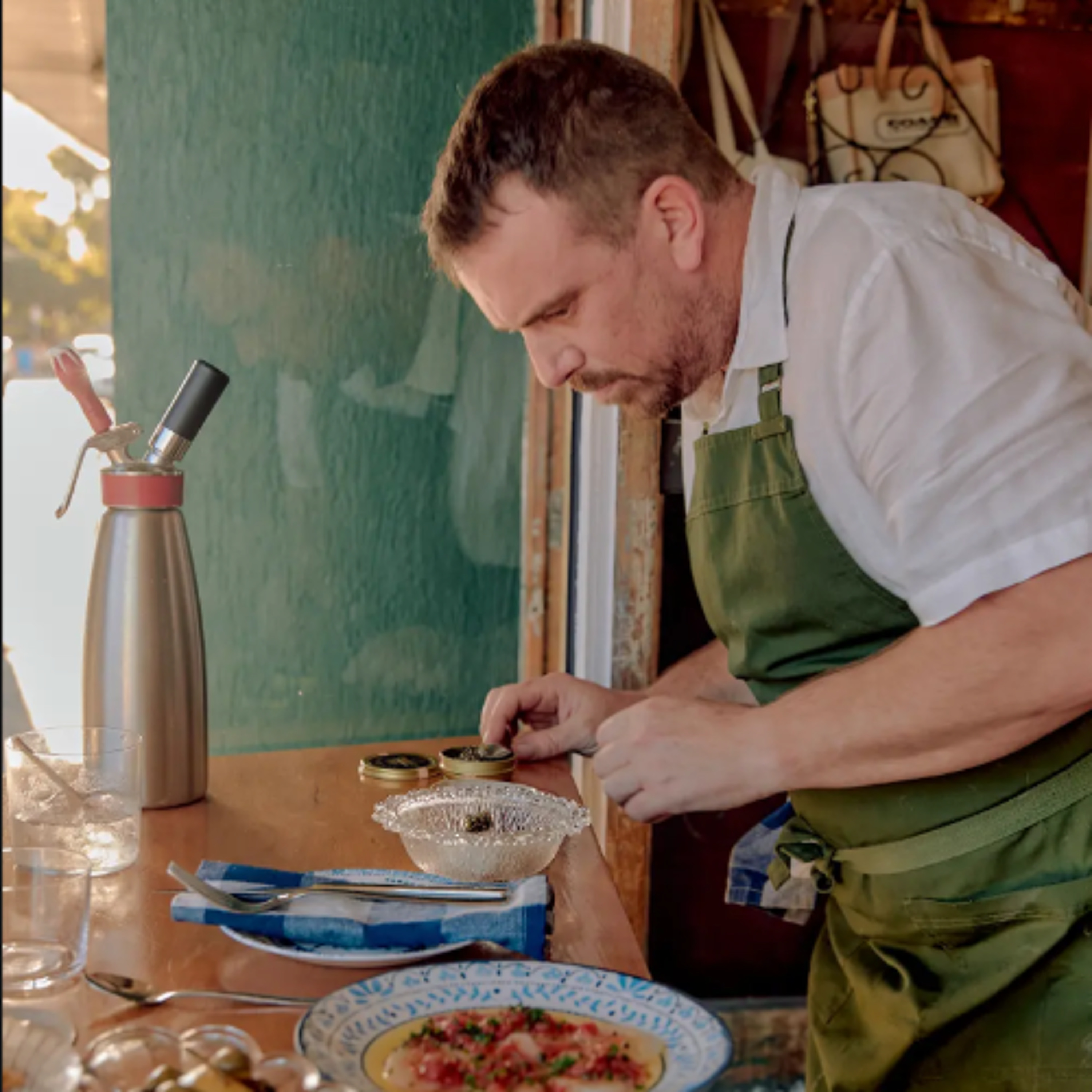 Conversation with a chef