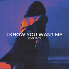 I KNOW Ü WANT ME [SAN EDIT]