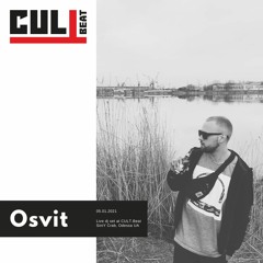 CBP027 Osvit [Live Dj set] at CULT.beat (26.07.2020 Odessa, UA)