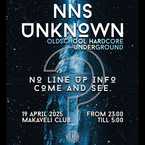 Shaxx @ NNS UNKNOWN - 19/04/2025