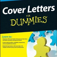 (READ) Cover Letters For Dummies