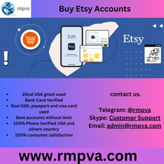 Buy Etsy Accounts Rmpva