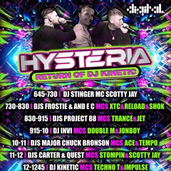 Dj Major Hysteria BCN promo