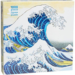 [Read] EBOOK 📨 Adult Jigsaw Puzzle Hokusai: The Great Wave: 1000-Piece Jigsaw Puzzle