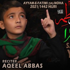Tasbeh Al Zahra تسبيحات الزهراء - Urdu - Bibi Fatima Noha 2021 - الحاج مهدي رسولي - Aqeel Abbas 2021