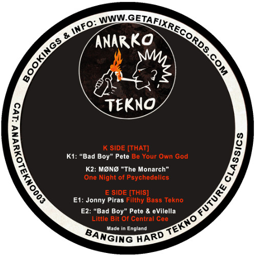 K1 "Bad Boy" Pete -  Be Your Own God