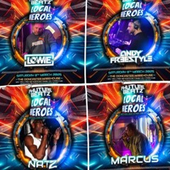 Andy Freestyle B2B Lowie With MC Natz B2B Marcus