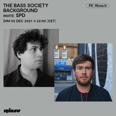 The Bass Society - Background invite SPD - 05 Décembre 2021
