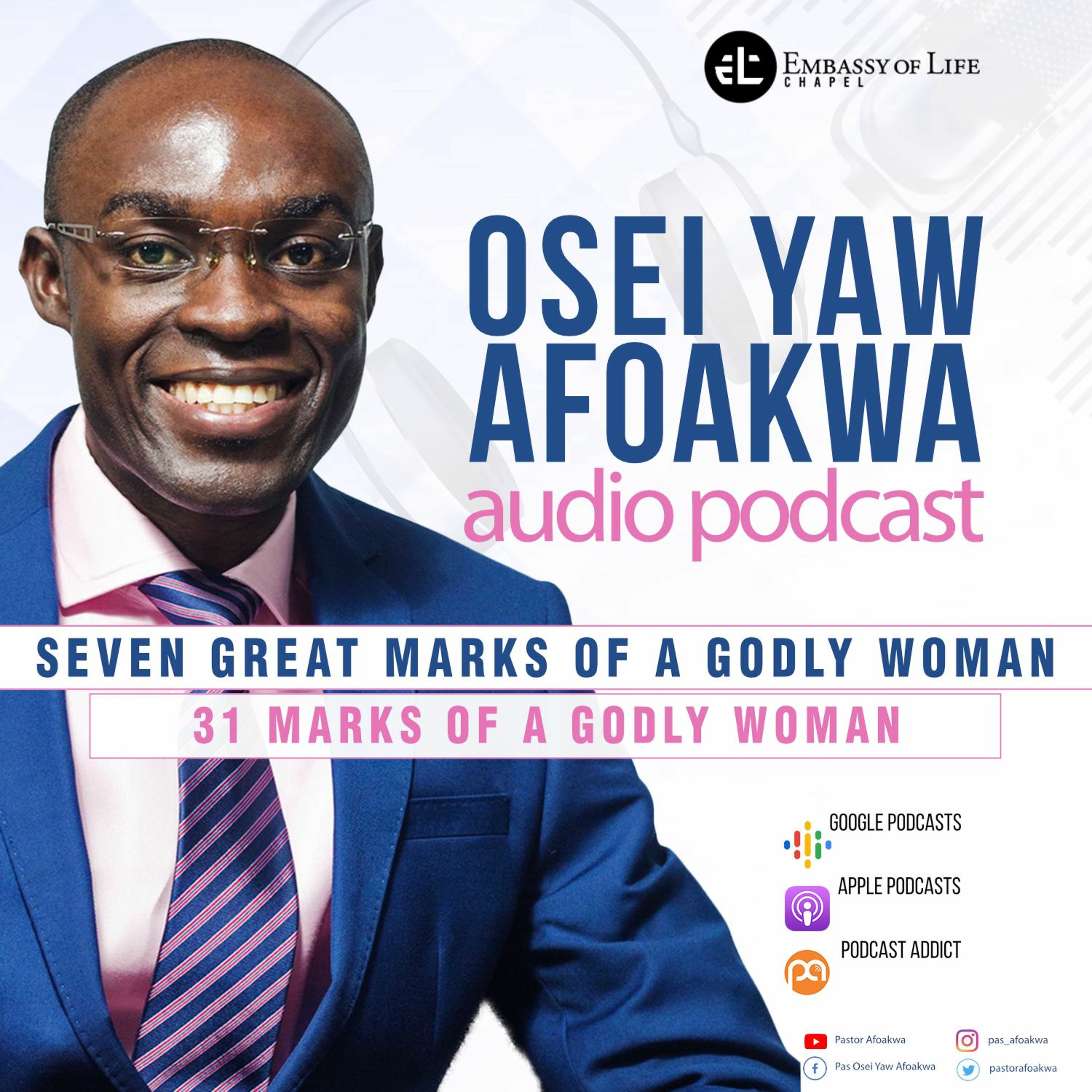 31 MARKS OF A GODLY WOMAN - SEVEN GREAT MARKS OF A GODLY WOMAN(30.10.22) episode artwork