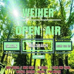 Pin Mosten live @ Weiher Open Air Nußbach (DE) 22.06.24 138bpm Techno-Set