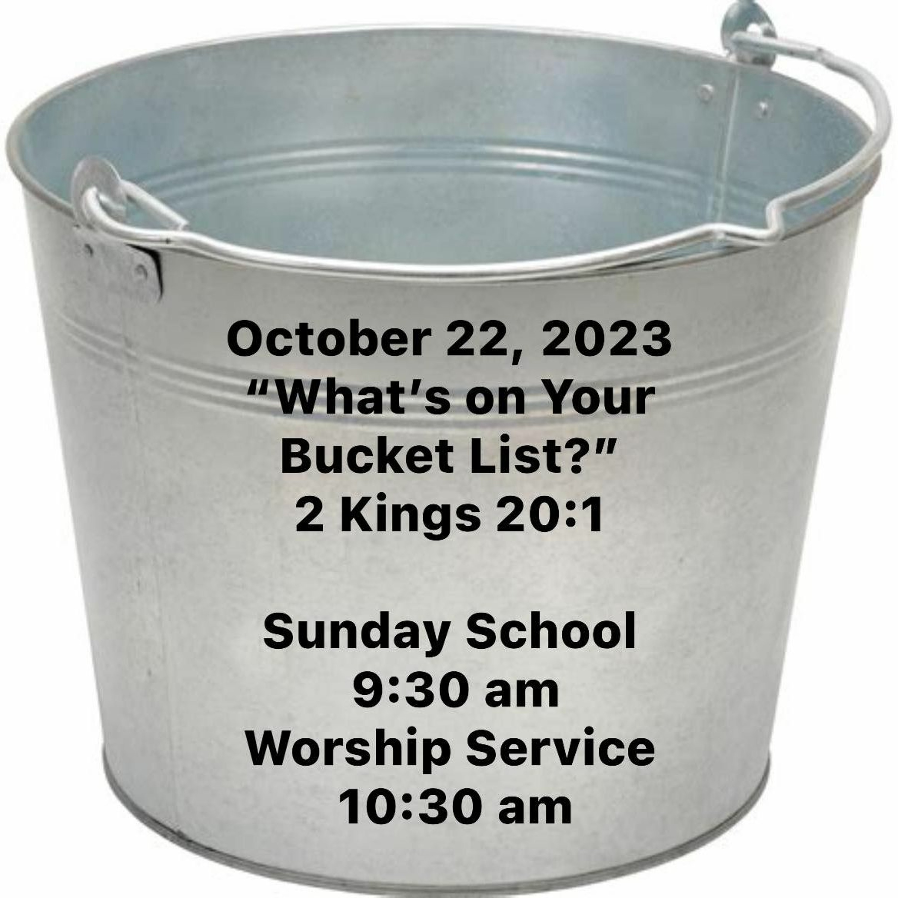 What's On Your Bucket List? (10-22-23) episode artwork