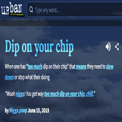 too much dip