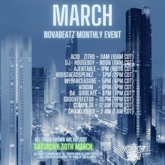 NovaBeatz March Monthly Event 3.30.24
