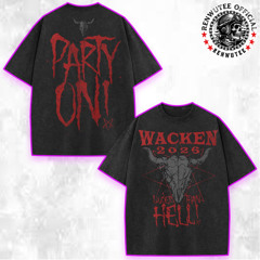 Wacken Open Air 2026 Party Merch Washed T-Shirt