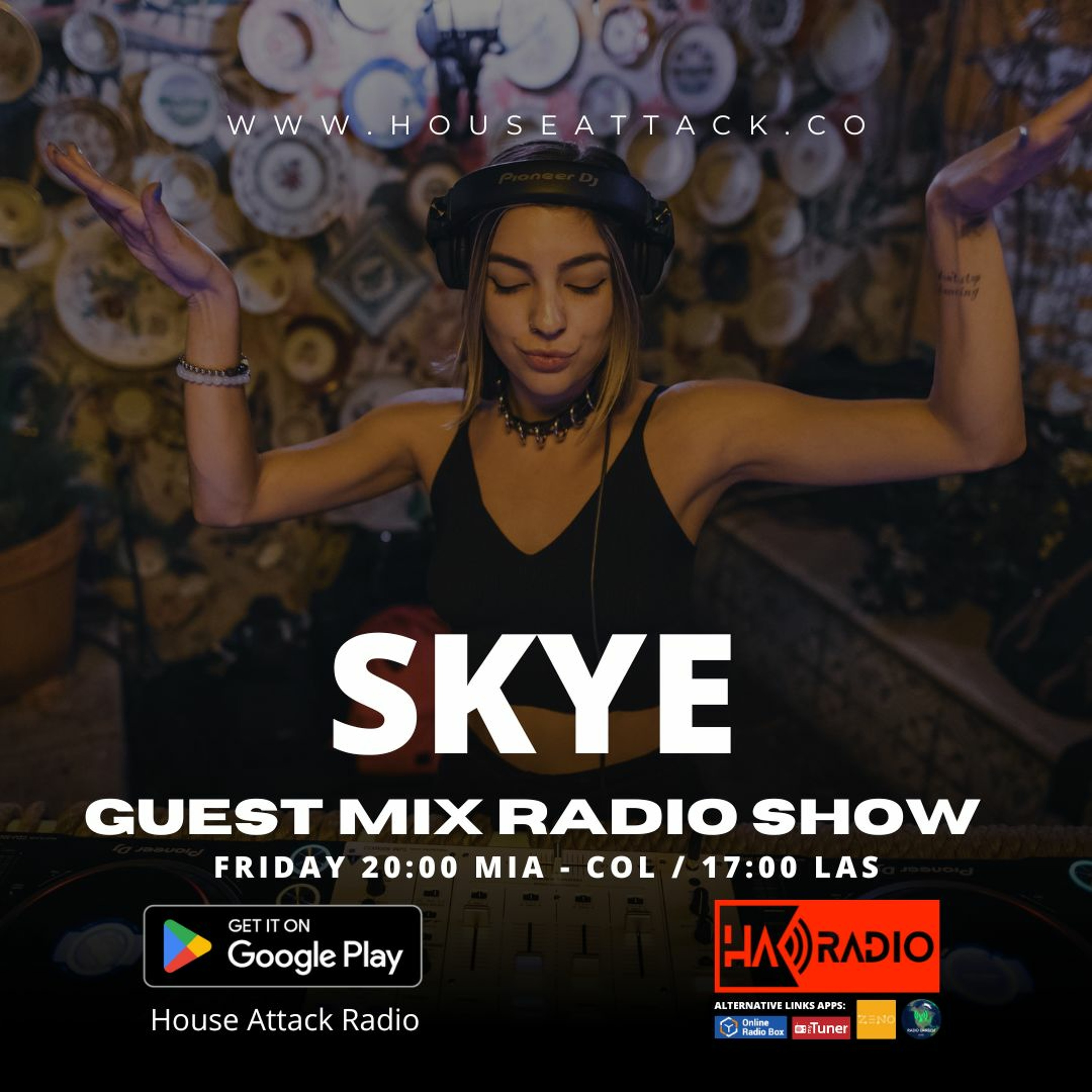 Guest Mix Radio Show 159th - SKYE episode artwork