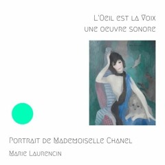 CHANEL - Portrait de Mademoiselle Chanel, 1923, Marie Laurencin