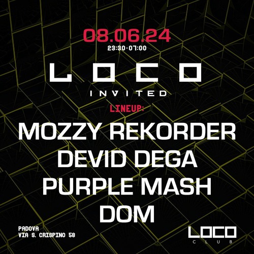 Devid Dega - Loco Club (Pd) 8-6-2024 (Free Download)