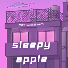 sleepy apple
