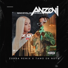 Bad Gyal, Rauw Alejandro, Angel Dior - Zorra Remix X Tamo En Nota (Anzoni Mashup) 88 - 123 FILTERED