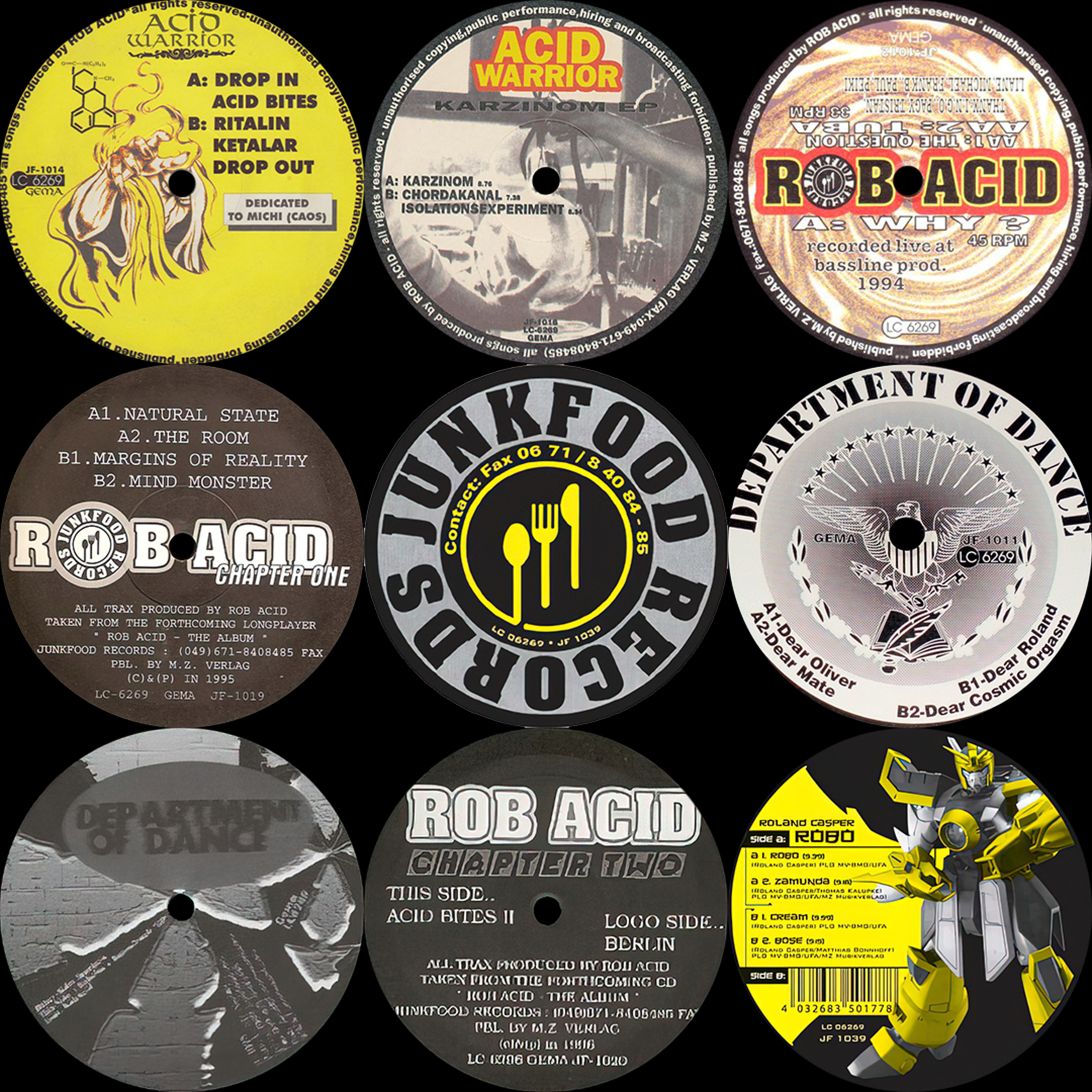 [Techno/Acid] Essential Guide To Junkfood Records (1994-2005) episode artwork