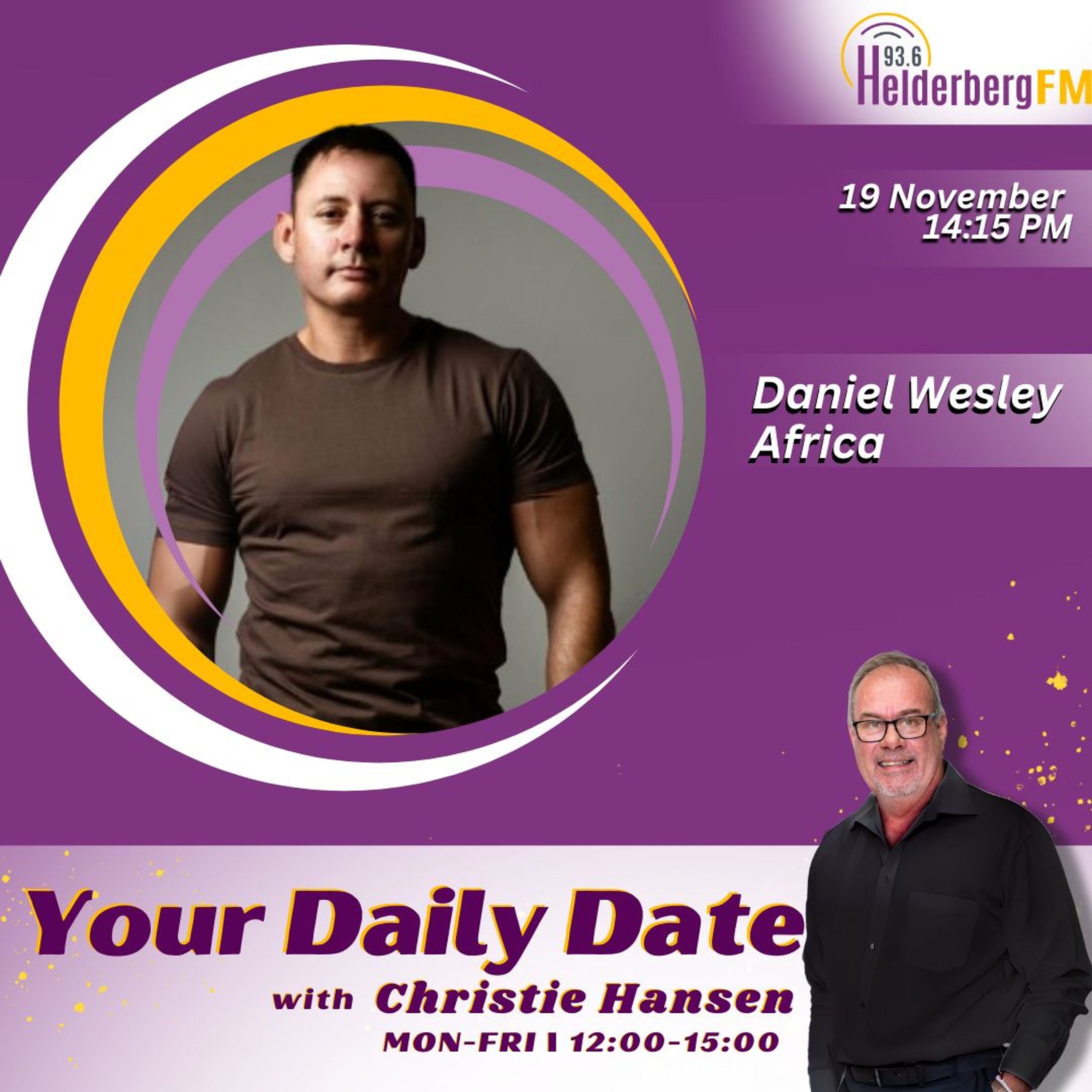 Daniel Wesley Africa Op #DailyDateWithChristie episode artwork