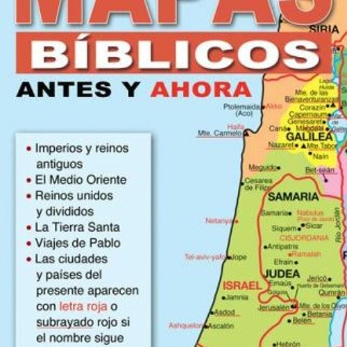 [Download] KINDLE 💓 Mapas biblicos antes y ahora (Coleccion Temas de Fe) (Spanish Ed