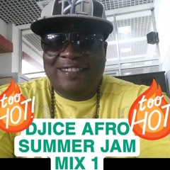 DJICE AFRO SUMMER JAM 2025 MIX 1