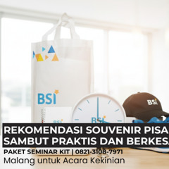 Rekomendasi souvenir pisah sambut Praktis dan Berkesan