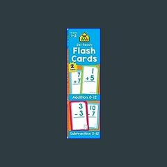 <PDF> 📚 School Zone - Get Ready Flash Cards Addition & Subtraction 2 Pack - Ages 6 to 7, 1st Grade