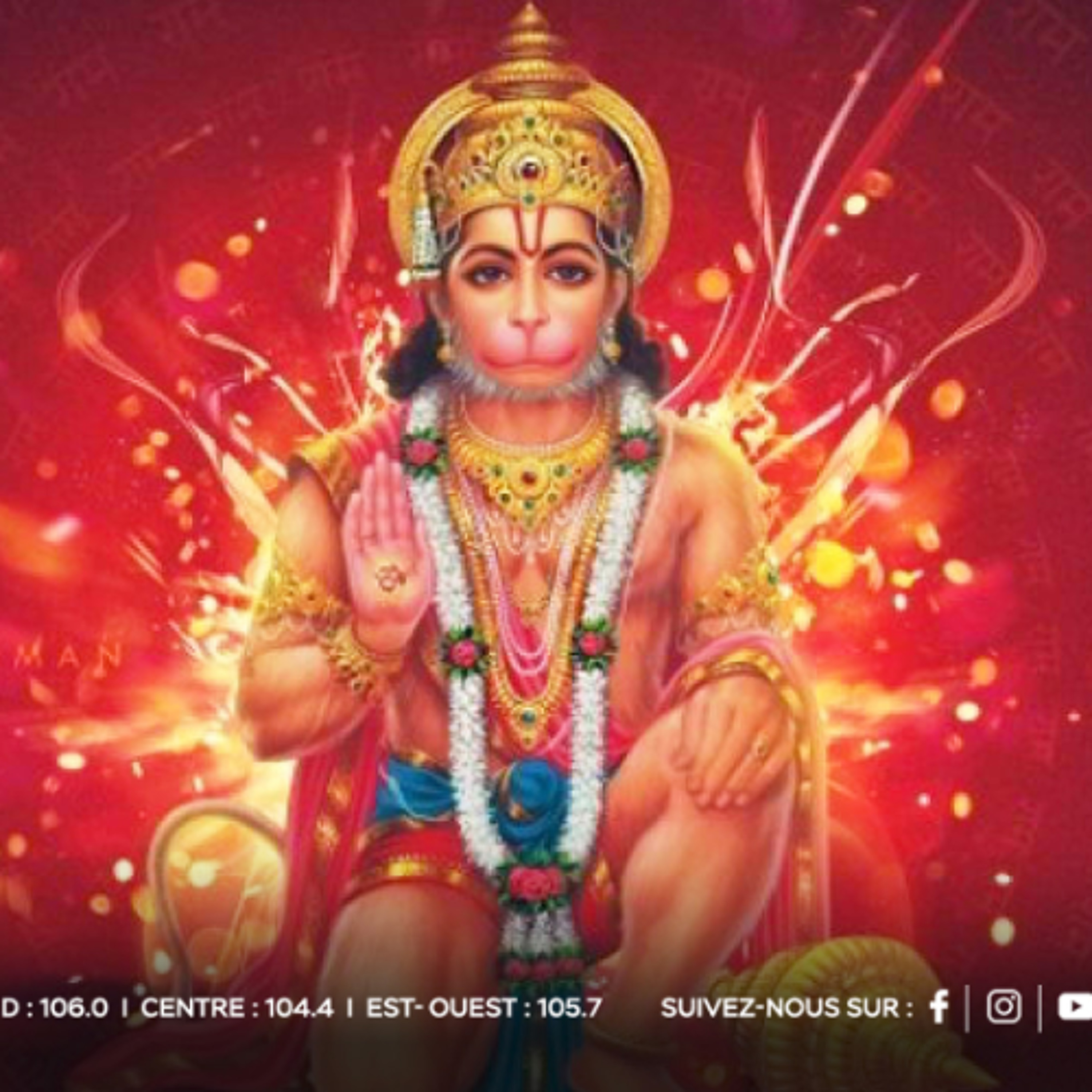 Hanuman Jayanti : Célébration de la naissance Hanuman, fils de Vayu, dieu du vent, ce samedi