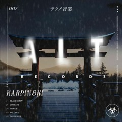 Premiere: Karpinski "Honor" - ALT RECORDS