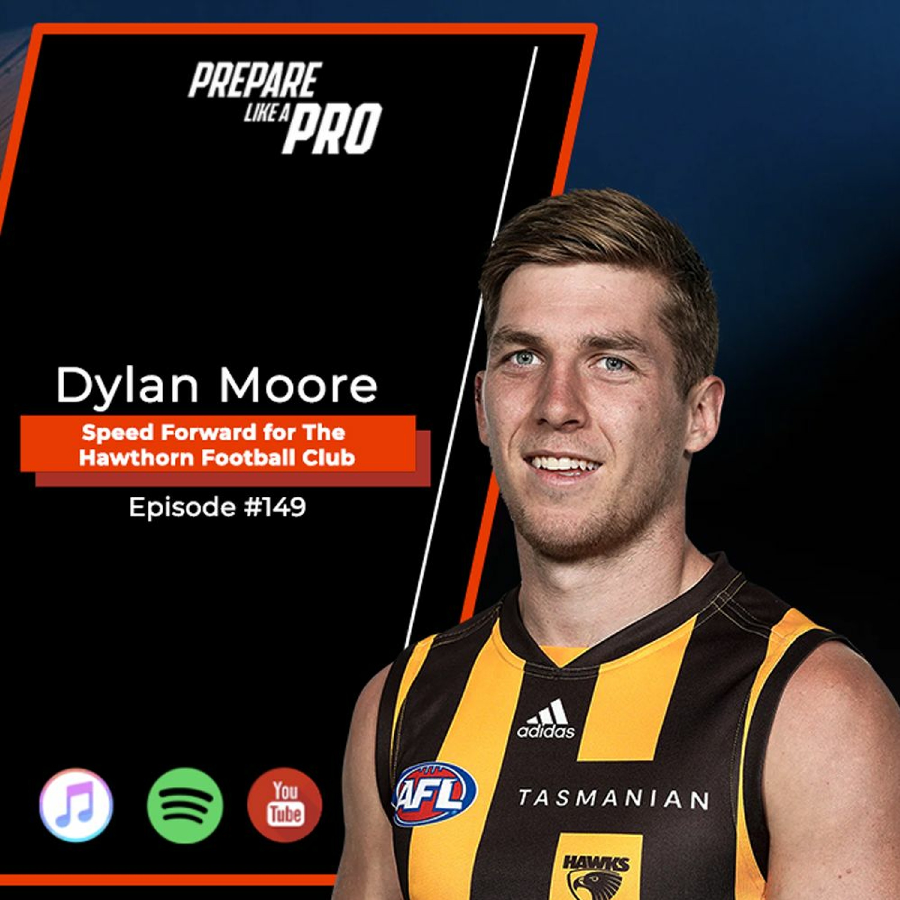 #149 - Dylan Moore, Speed Forward for The Hawthorn Football Club (bite-size) episode artwork