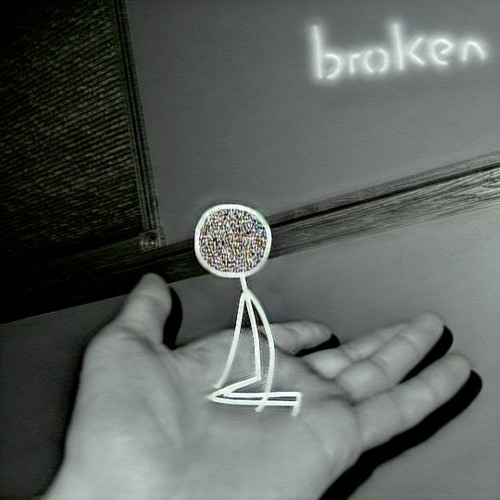 broken