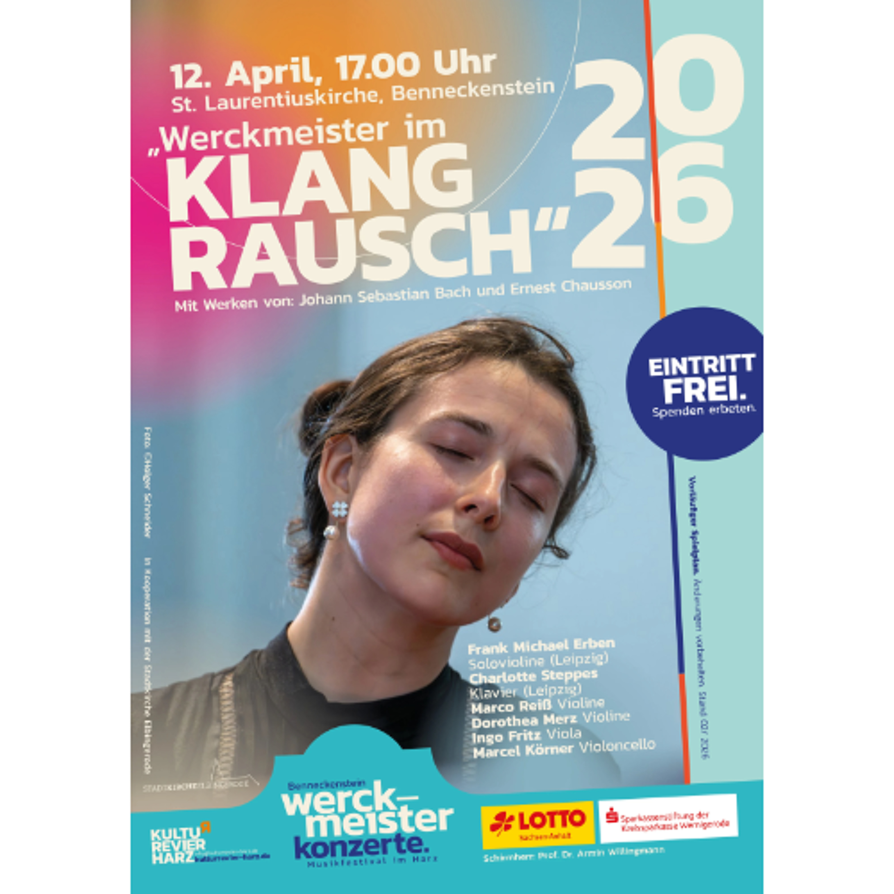 Kulturhöhepunkt im Oberharz: WerckMeister-Festival 2026 in Benneckenstein