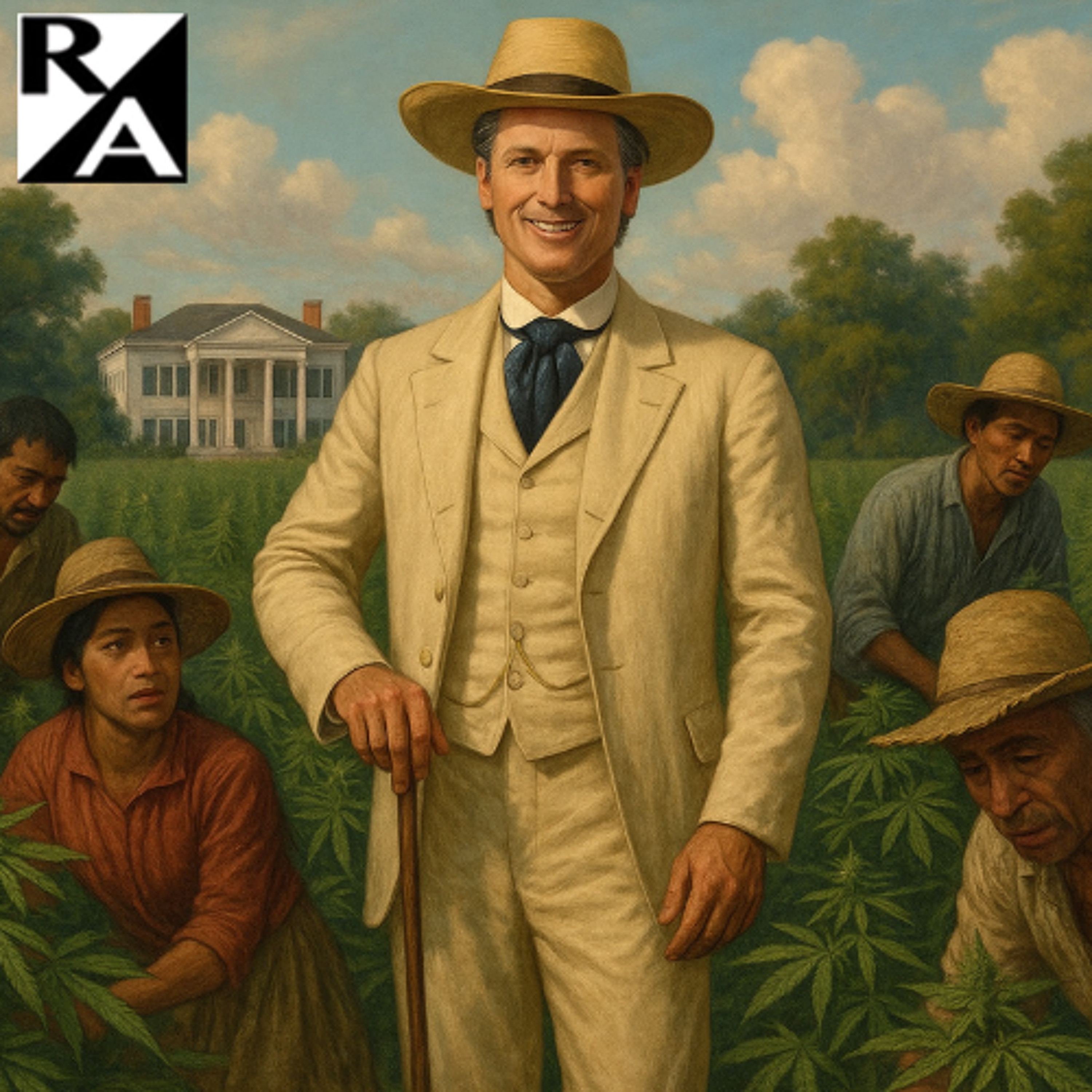 Massa Newsom’s Pot Plantation