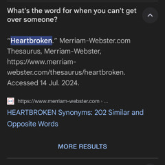 That one harmful love