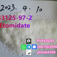 Best Quality Etomidate 33125-97-2 powder crysatal(+8615630967970)