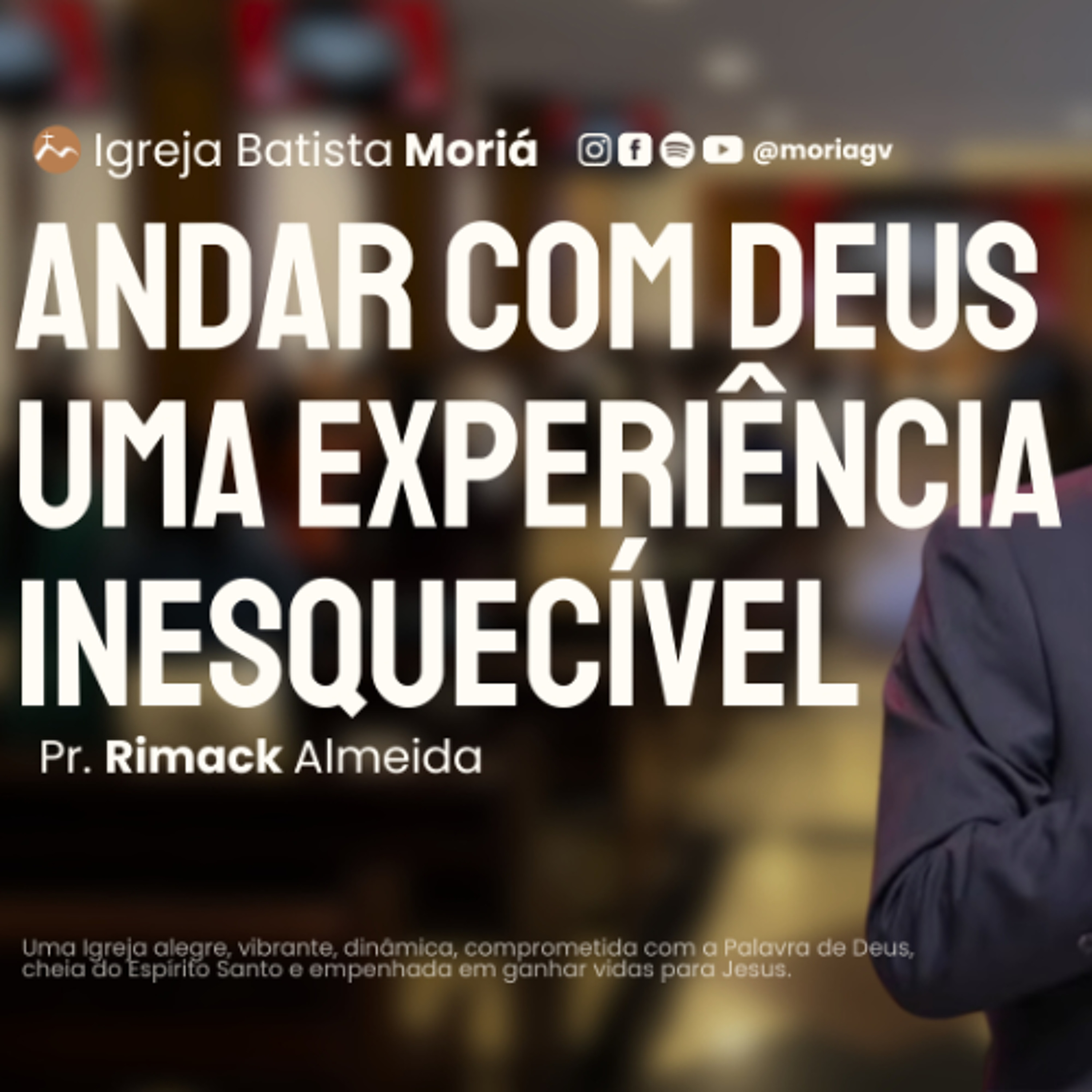 Andar com Deus uma experiência inesquecível - Pr. Rimack Almeida - Culto da Virada [31.12.2025]
