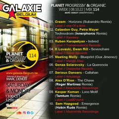 Marc Denuit // Planet Progressiv' & Organic  Mix 114 08.10.22  Galaxie Radio Belgium