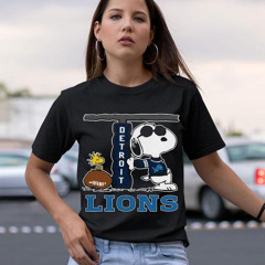 Snoopy Joe Cool And Woodstock The Detroit Lions Shirt