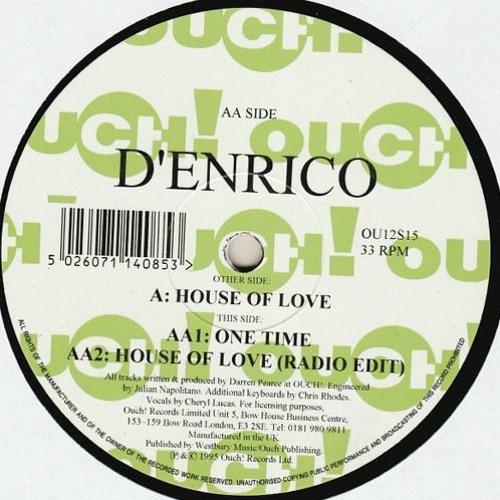 AA1. D'Enrico - One Time [Ouch! Records - 1995]