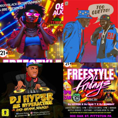 DJ HYPER 2ND GENNA SOUNDS FREESTYLE FRIDAYS AT TEKILAS 8/8/25