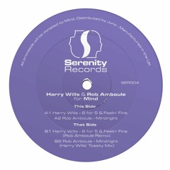 B1 Harry Wills - 6 For 5 & Feelin' Fine (Rob Amboule Remix)