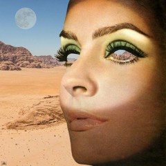 Sand in her brown eyes